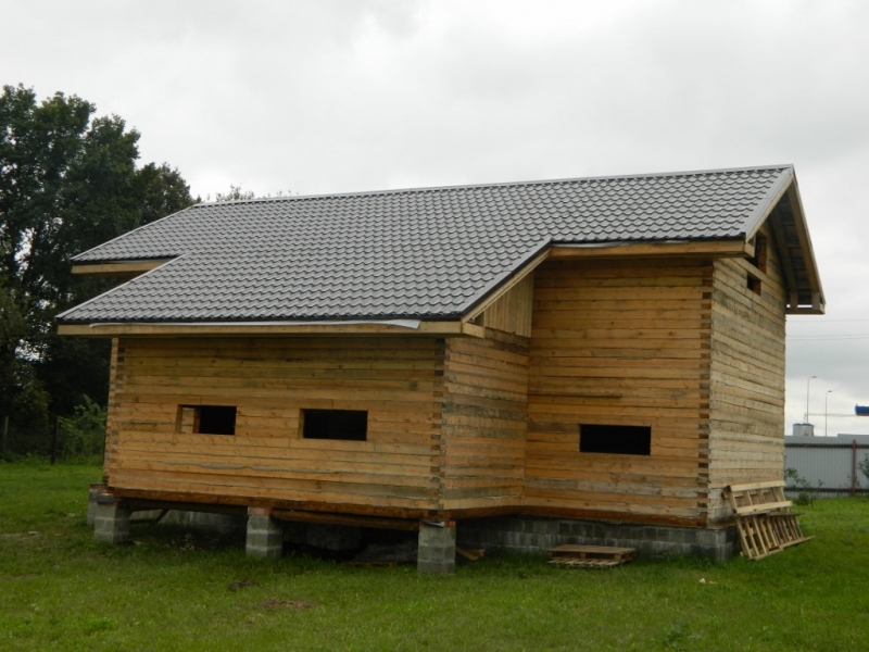 Устройство крыши деревянного дома в Кашире, Ступино, Озеры