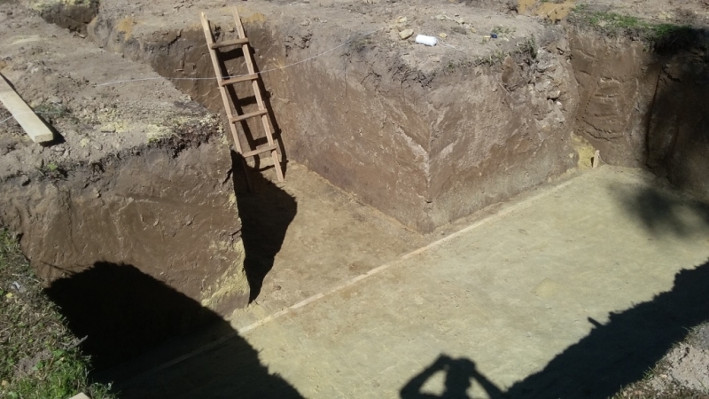 Стоимость ленточного фундамента под дом из газосиликатных блоков, с небольшим подвалом в Ступинском районе
